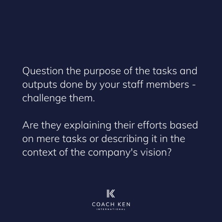 Question the Purpose of Tasks