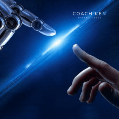 Real estate agent using AI tools for marketing, lead generation, content creation, and business automation while reviewing performance and client relationships.